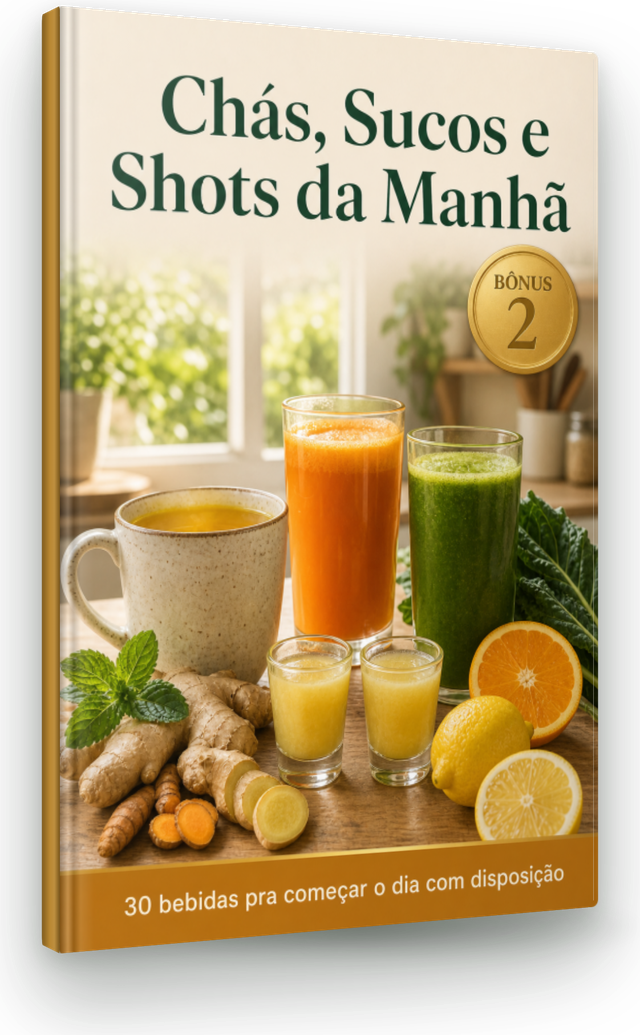 Chás, Sucos e Shots da Manhã